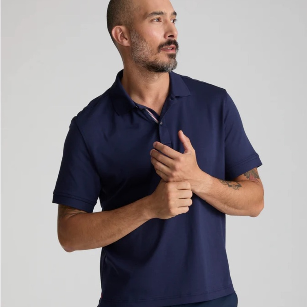 Untuckit Wrinkle-Free Damaschino Polo Size XXL